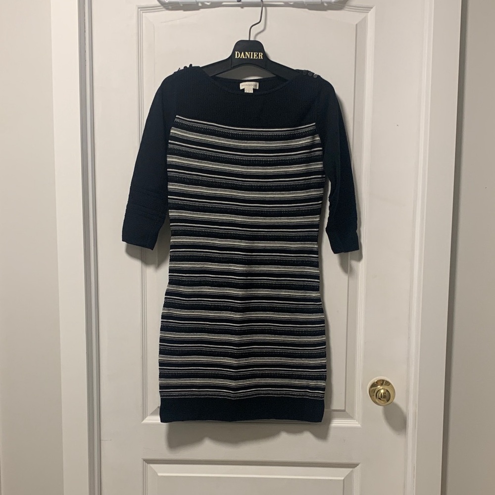 Monsoon Charcoal Knit dress